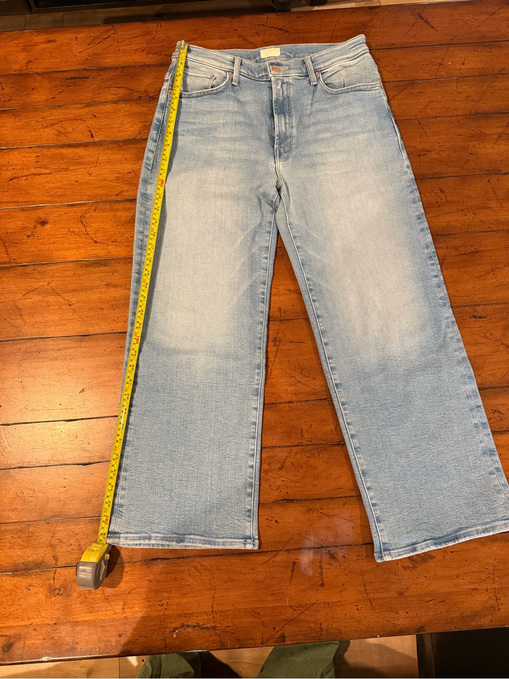 Mother The Dodger Ankle Jeans In Cat Daddy Wash